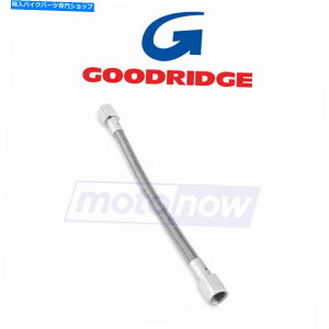 Hoses ObhbW80361u[LnṽN[tjo[TNAR[gu[Lz[X Goodridge 80361 Universal Clear Coat Brake Hose with Chrome Ends for Brake nv
