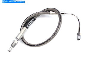 Hoses XeX|19C`tgu[Lz[X̓n[[_rbh\ɓK܂ Stainless Steel 19 inch Front Brake Hose fits Harley-Davidson