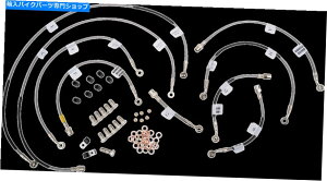 Hoses GALFER [FK003D811-R]�X�e�����X�X�`�[���u���[�L���C���L�b�g1���C�����A Galfer [FK003D811-R] Stainlesss Steel Brake Line Kits 1 Lines Rear�y���s�A���i�z