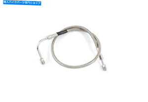 Hoses XeX|27C`tgu[Lz[X̓n[[_rbh\ɓK܂ Stainless Steel 27 inch Front Brake Hose fits Harley-Davidson