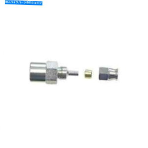 Hoses Xz[XGh10mm x 1.25mmu[Lz[XNւ̉ Female Hose End 10mm x 1.25mm Concave on to Brake Hose Chrom