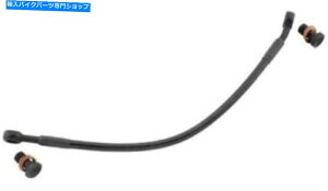 Hoses Goodridge -HD0099-1FPBK/BK -EBONY 2㕔؃u[LCAXgbN̒? Goodridge - HD0099-1FPBK/BK - Ebony 2 Upper ABS Brake Line, Stock Length~