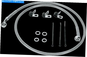 Hoses 00-03n[[\tgACFLSTChbOXyVeBCtgFLST '00 -'07 00-03 for Harley Softail FLSTC DRAG SPECIALTIES Brake Line Front FLST '00-'07