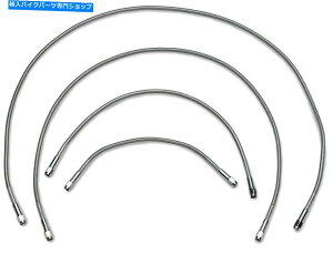 Hoses �h���b�O�X�y�V�����Y���j�o�[�T���u���[�L���C�� - �N���A-80 -DS098880 Drag Specialties Universal Brake Line - Clear - 80 - DS098880�y���s�A���i�z