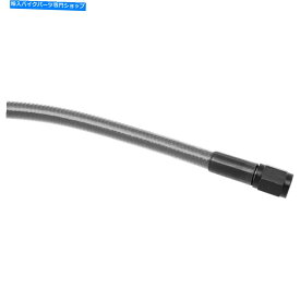 Hoses マグナム編組ブラックパールユニバーサル21 "ブレーキラインと3フィッティングエンド Magnum Braided Black Pearl Universal 21" Brake Line AN-3 Fittings Ends【並行輸入品】