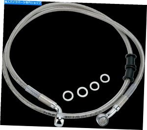 Hoses u[LC - XeX| - tg̓n[[_rbh\45199-08Ɏđ܂ Brake Line - Stainless Steel - Front Replaces Harley-Davidson # 45199-08