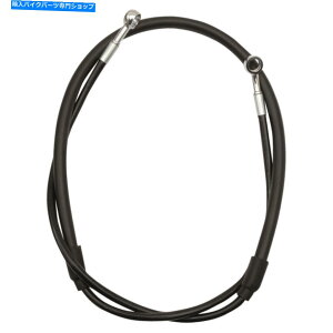 Hoses ���������ꂽ���A�X�`�[���ґg�u���[�L���C���u���b�NDB205-R-BK Streamline Rear Steel Braided Brake Line Black DB205-R-BK�y���s�A���i�z