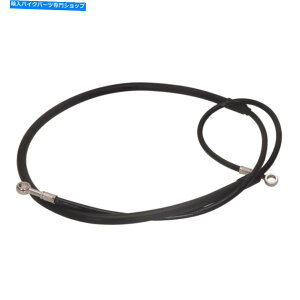 Hoses Kt@[tgX`[ґgu[LCubND141ubN Galfer Front Steel Braided Brake Line Black D141-BLACK