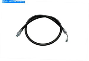 Hoses Au[Lz[XubNo[33.5 "hbgn[[FLH 73-80̂߂ɏF Rear Brake Hose Black Rubber 33.5" DOT Approved for Harley FLH 73-80