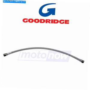 Hoses ObhbW80354u[Lxz̃N[tjo[TNAR[gu[Lz[X Goodridge 80354 Universal Clear Coat Brake Hose with Chrome Ends for Brake xz