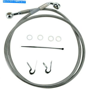 Hoses Harley Davidson XL 883 1200 2004-2010 Plus 6 �ґg�t�����g�u���C�N���C���L�b�g�h�b�g Harley Davidson XL 883 1200 2004-2010 Plus 6 Braided Front Brakeline Kit DOT�y���s�A���i�z