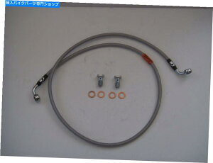 Hoses ObhbWXeXtgu[LCn[[_rbh\XLJX^2004̌ Goodridge Stainless Front Brake Line Harley-Davidson XL Custom 2004 & Later