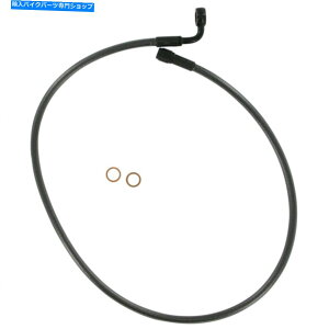 Hoses �}�O�i���u���b�N�p�[���u���[�L���C��-3/8 90°-19 47219 MAGNUM BLACK PEARL BRAKE LINE - 3/8 90° - 19 47219