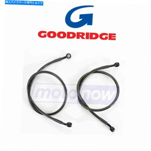 Hoses ObhbW11370u[Lu[LHCp̍[tjo[TubNu[Lz[X Goodridge 11370 Universal Black Brake Hose with Black Ends for Brake Brake hc