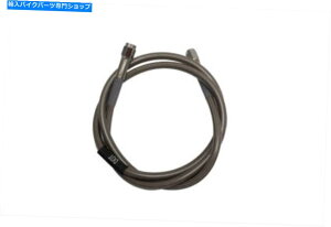 Hoses XeXX`[u[Lz[X44C`̓n[[frbh\ɓK܂ Stainless Steel Brake Hose 44 inch fits Harley Davidson