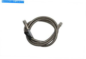 Hoses XeXX`[u[Lz[X46C`̓n[[frbh\ɓK܂ Stainless Steel Brake Hose 46 inch fits Harley Davidson