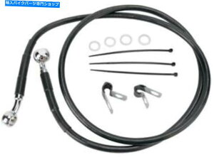 Hoses DSrj[u[LCLbgtg+8 "n[[FXD_Ci/FXR/FXRS/1200X|[cX^[143657 DS Vinyl Brake Line Kit Front +8" Harley FXD Dyna/FXR/FXRS/1200 Sportster 143657