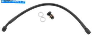 Hoses ObhbWv~Au[LCLbgABStgubNHD0099-1FPBKn[[frbh\ Goodridge Premium Brake Line Kit ABS Front Black #HD0099-1FPBK Harley Davidson