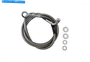 Hoses XeXX`[tgu[Lz[X44C`̓n[[_rbh\ɓK܂ Stainless Steel Front Brake Hose 44 inch fits Harley-Davidson