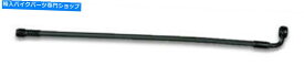 Hoses マグナムブラックパールデザイナー非アブスアッパーブレーキライン21 "ハーレーデビッドソンダイナ Magnum Black Pearl Designer Non-ABS Upper Brake Line 21" Harley Davidson Dyna【並行輸入品】