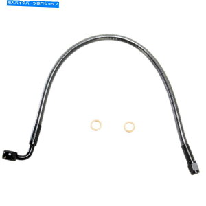 Hoses �}�O�i���u���b�N�p�[���t�����g�u���[�L���C��-ABS -90/10mm 17 | AS47217 Magnum Black Pearl Front Brake Line - ABS - 90/10mm 17 | AS47217�y���s�A���i�z