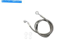 Hoses XeX|50C`tgu[Lz[X́An[[_rbh\ɓK܂ Stainless Steel 50 inch Front Brake Hose fits Harley-Davidson