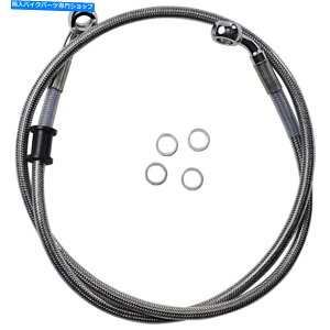 Hoses hbOXyVeB[Yu[LC-18-\tgAC - XeX|| 618617 Drag Specialties Brake Line - 18- Softail - Stainless Steel | 618617
