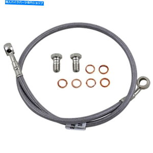 Hoses Galfer Brakes -FK003D496R -SportBike�X�e�����X�|�����u���[�L���C���J�� Galfer Brakes - FK003D496R - Sportbike Stainless Steel Hydraulic Brake Line Kawa�y���s�A���i�z