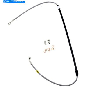 Hoses Galfer Brakes -FK003D722-1-�X�e�����X�|�t�����g�����u���[�L���C���L�b�g�J�E Galfer Brakes - FK003D722-1 - Stainless Steel Front Hydraulic Brake Line Kit Kaw�y���s�A���i�z