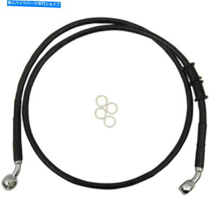 Hoses n[[frbh\14-18 XL883NvX4 "ubNrj[tgu[LCLbghbg Harley Davidson 14-18 XL883N Plus 4" Black Vinyl Front Brake Line Kit DOT
