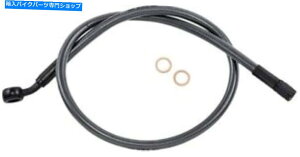 Hoses }OiubNp[fUCi[ABSAbp[u[LC27 "AS47127n[[frbh\ Magnum Black Pearl Designer ABS Upper Brake Line 27" #AS47127 Harley Davidson