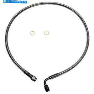 Hoses �}�O�i��-AS47228-�u���b�N�p�[���f�U�C�i�[�V���[�YABS�t�����g�A�b�p�[�u���[�L���C�� Magnum - AS47228 - Black Pearl Designer Series ABS Front Upper Brake Line�y���s�A���i�z