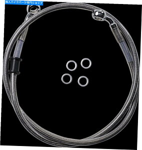 Hoses u[LC-FXLR '18+ - XeX|̓n[[_rbh\41800617Ɏđ܂ Brake Line - FXLR '18+ - Stainless Steel Replaces Harley-Davidson # 41800617