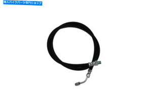Hoses Abp[u[Lz[X44-1/2C`̓n[[_rbh\ɓK܂ Upper Brake Hose 44-1/2 inch fits Harley-Davidson