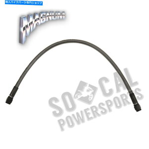 Hoses �}�O�i���u���b�N�p�[��ABS���j�o�[�T���h�b�g�u���[�L���C��-15�C���`�B -AS4515 Magnum Black Pearl ABS Universal DOT Brake Line - 15in. - AS4515�y���s�A���i�z