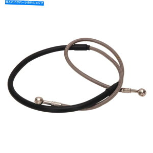 Hoses Kt@[tgX`[ґgu[LCCRX^CWVo[ Galfer Front Steel Braided Brake Line CR Style Standard Length Silver
