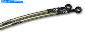 Hoses Goodridge Gold SStgu[LLbgn[[D FXSTB\tgACiCggC99-09 GOODRIDGE GOLD SS FRONT BRAKE KIT FOR HARLEY D FXSTB SOFTAIL NIGHT TRAIN 99-09