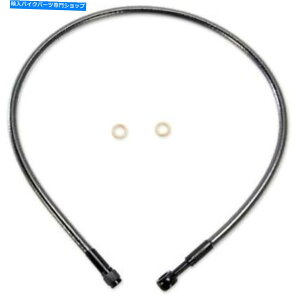 Hoses }OiubNp[fUCi[ABSAbp[u[LC30 "AS47630n[[frbh\ Magnum Black Pearl Designer ABS Upper Brake Line 30" #AS47630 Harley Davidson