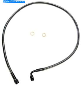 Hoses }OiubNp[fUCi[ABSAbp[u[LC32 "AS47232n[[frbh\ Magnum Black Pearl Designer ABS Upper Brake Line 32" #AS47232 Harley Davidson