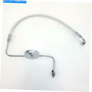 Hoses }OiX^[ON}CgIIhbgu[LCVOfBXNn[[\tgAC Magnum Sterling Chromite II Lower DOT Brake Line Single Disc Harley Softail