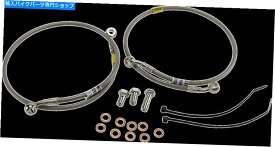 Hoses 2003-2004スズキSV 650ガルファーブレーキラインステンレス鋼FK003D385R 2003-2004 for Suzuki SV 650 GALFER Brake Line Stainless Steel FK003D385R