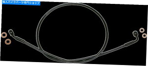 Hoses �}�O�i��XR�X�e�����X�ɒ[�ȉ����t�����g�h�b�g�u���[�L���C���L�b�gSBB0601-40 Magnum XR Stainless Extreme Response Front DOT Brake Line Kit SBB0601-40�y���s�A���i�z
