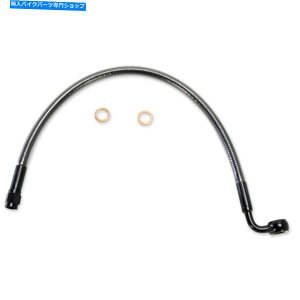 Hoses �}�O�i���u���b�N�p�[���A�b�p�[�u���[�L���C��-ABS -10mm/90�x-15 | AS47215 Magnum Black Pearl Upper Brake Line - ABS - 10mm/90 Degree - 15 | AS47215�y���s�A���i�z