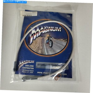 Hoses }Oi-AS37628X^[ON}CgIIfUCi[V[YABStg28C`u[LC Magnum - AS37628 Sterling Chromite II Designer Series ABS Front 28In Brake Line