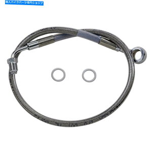 Hoses tg+6 "XeXu[Lu[LC2018Abvn[[\tgACfxfb/s fxlrs abs Front +6" Stainless Braided Brake Line 2018 & Up Harley Softail FXFB/S FXLRS ABS