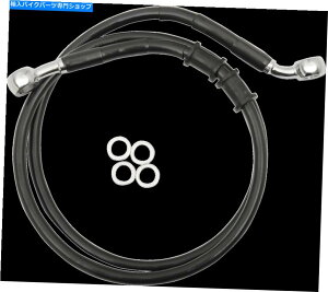 Hoses hbOvX8 "ubNrj[tgu[LCLbghbgn[[frbh\14-20 XL1200X Drag Plus 8" Black Vinyl Front Brake Line Kit DOT Harley Davidson 14-20 XL1200X