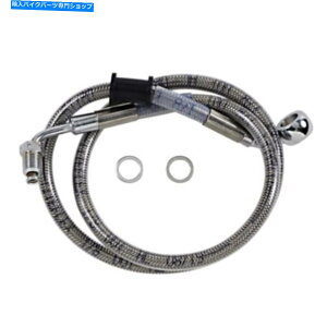 Hoses hbOXyVeB[Yu[LC-18-\tgAC - XeX|+6 "1741-5815 Drag Specialties Brake Line - 18- Softail - Stainless Steel +6" 1741-5815
