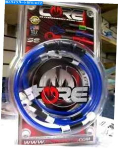 Hoses }nYZ125/250 2008-2019AJX^XeXu[LCcoremoto ++ YAMAHA YZ125/250 2008-2019 REAR CUSTOM STAINLESS BRAKE LINE COREMOTO ++