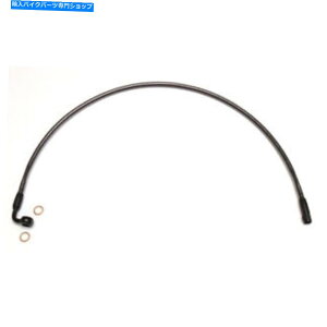 Hoses �}�O�i���u���b�N�p�[���t�����g�u���[�L���C��-ABS -90/10mm 27 | AS47227 Magnum Black Pearl Front Brake Line - ABS - 90/10mm 27 | AS47227�y���s�A���i�z