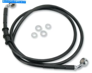 Hoses �h���b�O�X�y�V�����e�B1741-2595�g���X�e�����X�X�`�[���t�����g�u���[�L���C���L�b�g Drag Specialties 1741-2595 Extended Stainless Steel Front Brake Line Kit�y���s�A���i�z